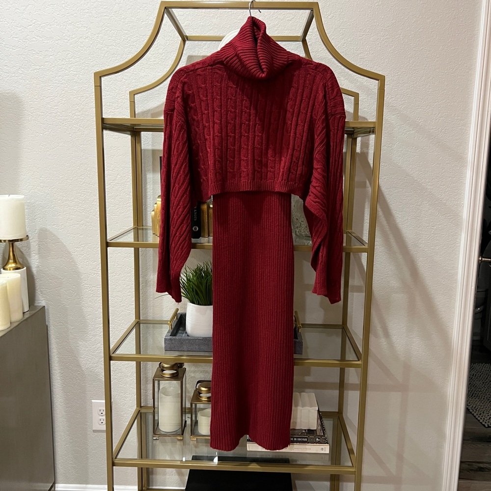 2 Piece Sweater Dress